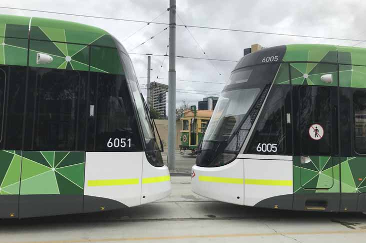 Yarra Trams E2 6051 & E 6005